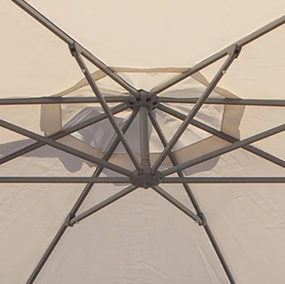 Shade7 Stellar Cantilever Outdoor Umbrella - 3.3m Octagonal - Sand