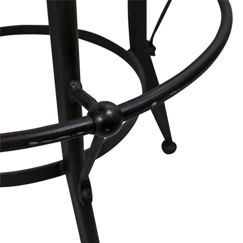 Williamson Adjustable Wind Up Stool - Black