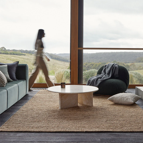 Weave Suffolk Floor Rug - Natural - 200cm x 300cm
