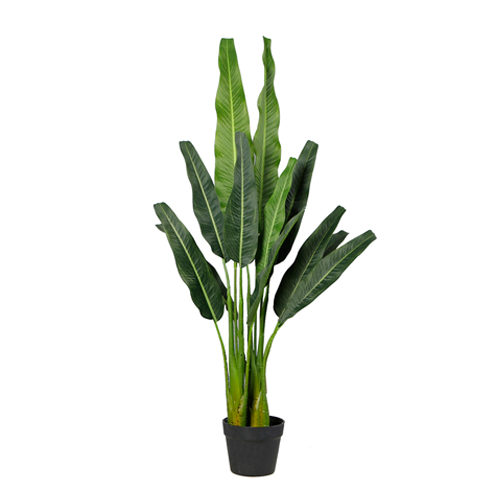 Potted Artificial Travellers Palm Tree - 110cm