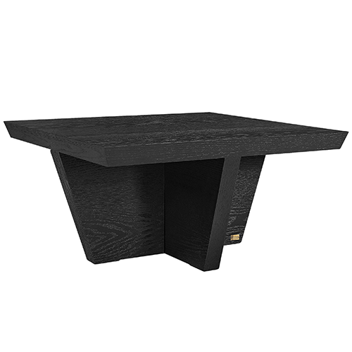 Trent Square Coffee Table - Black