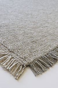 Baya Ulster Floor Rug - White/Natural - 250 x 350cm