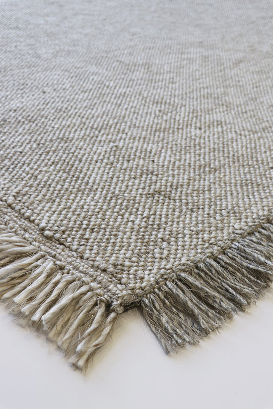 Baya Ulster Floor Rug - White/Natural - 250 x 350cm