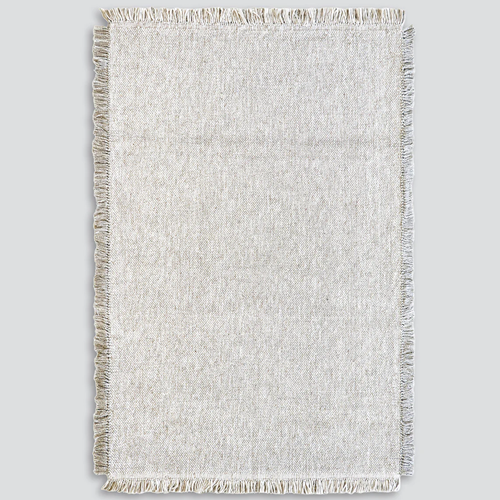 Ulster Floor Rug - White/Natural - 200 x 300cm