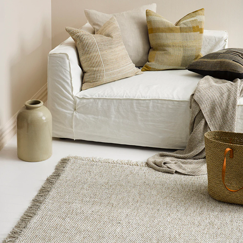Baya Ulster Floor Rug - Taupe - 200 x 300cm