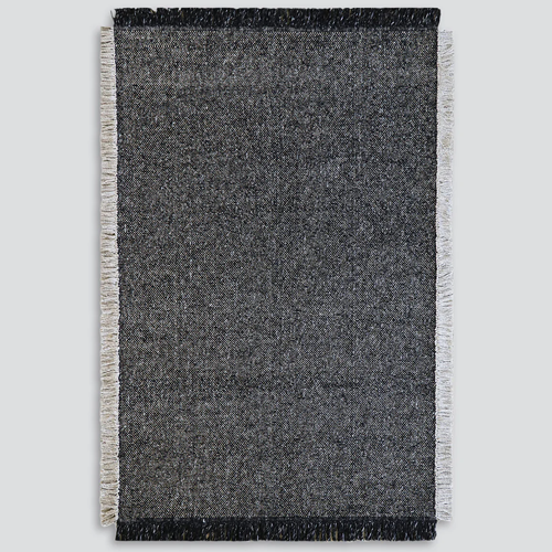 Ulster Floor Rug - Black/Natural - 200 x 300cm
