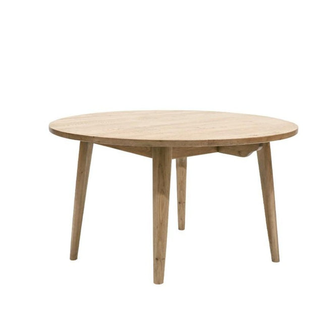 Vicchy Round Dining Table - 120cm - Oak