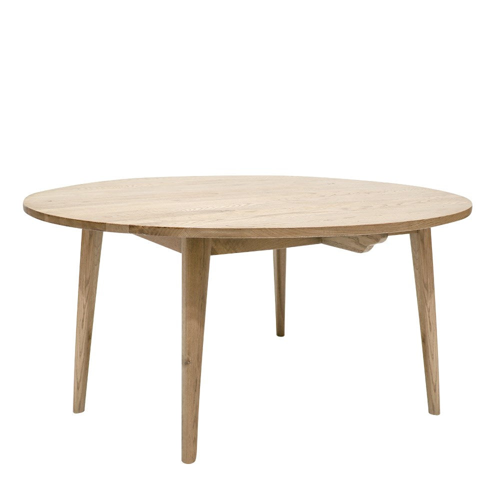 Vicchy Oak Round Dining Table - 1500
