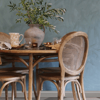 Vienna Elm Round Dining Table - 120cm