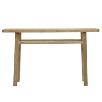 Pavia Rustic Wooden Console Table Natural - 150cm