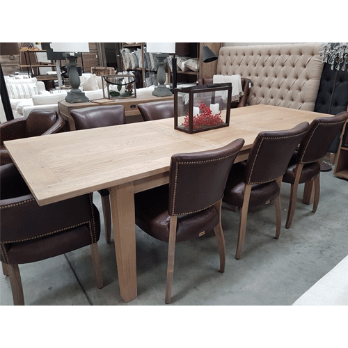 Artwood Wentworth Dining Table - Double Extension - 2100/2600/3100