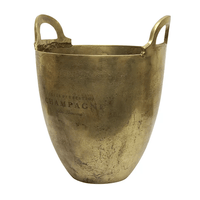 Wine Bucket Burnt Pewter -  Large