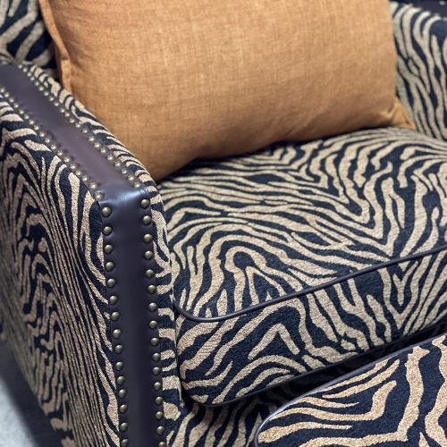 Zany Armchair & Ottoman