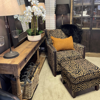 Zany Armchair & Ottoman