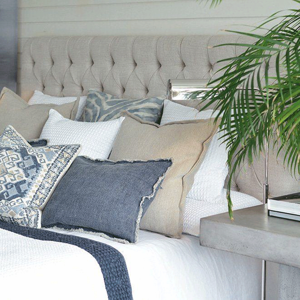 Artwood London Headboard - Linen Sand  - King/Super King