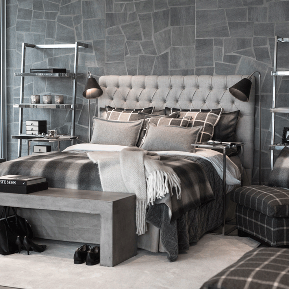 Artwood London Headboard - Linen Sand  - King/Super King