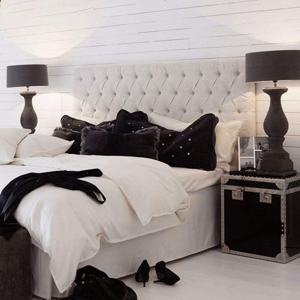 Artwood London Headboard - Linen Sand  - King/Super King