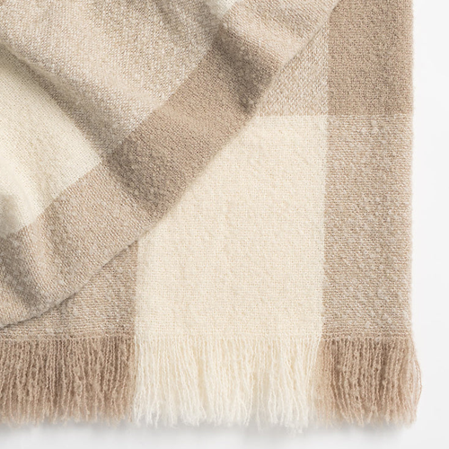 Havelock NZ Wool Throw - Natural - Made in NZ