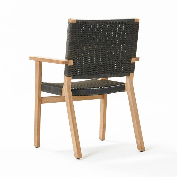 Devon Jackson Outdoor Carver Chair - Grey