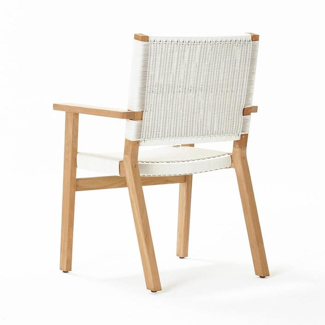 Devon Jackson Outdoor Carver Chair - White