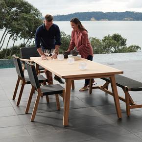 Devon Jackson Outdoor Dining Chair - Grey