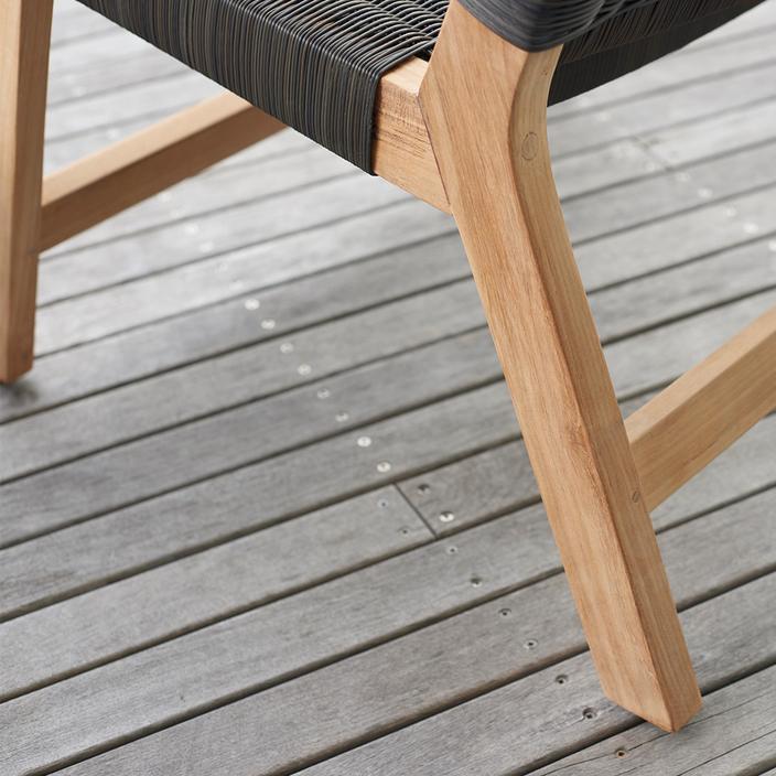 Devon Jackson Outdoor Easy Chair - Grey