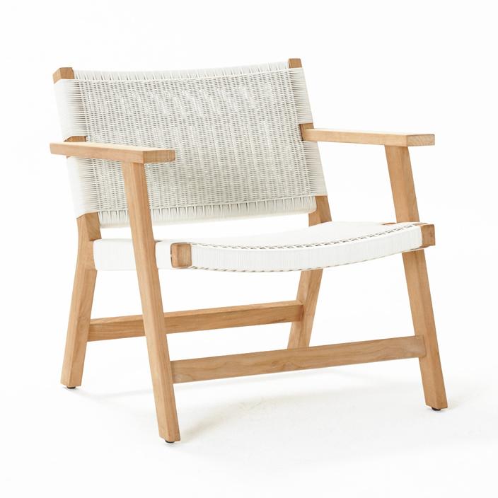 Devon Jackson Easy Chair - White Wash