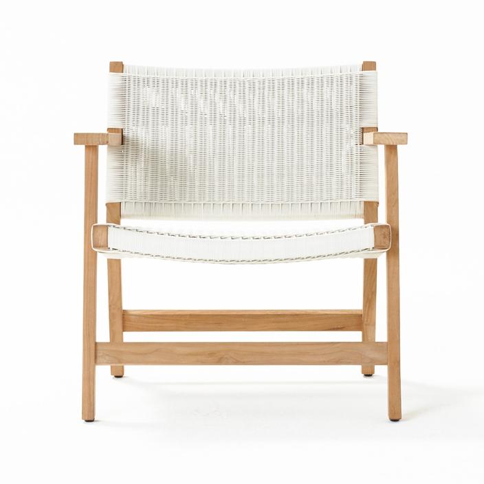 Devon Jackson Outdoor Easy Chair - White