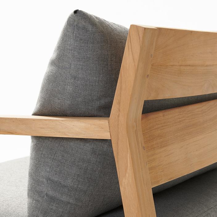 Devon Kisbee Outdoor 2 Seater Sofa  - 'Cast Slate'