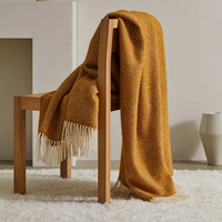 Weave Magnus NZ Wool Throw - Amber