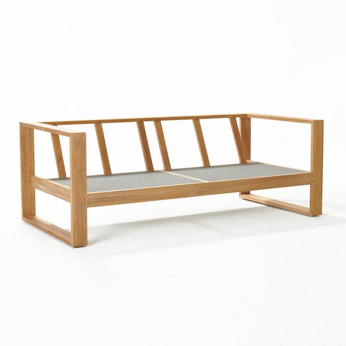 Devon Milford Outdoor Sofa - 'Cast Slate'
