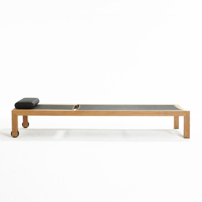 Devon Mokaui Outdoor Sun Lounger - Ebony