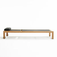 Devon Mokaui Outdoor Sun Lounger - Ebony