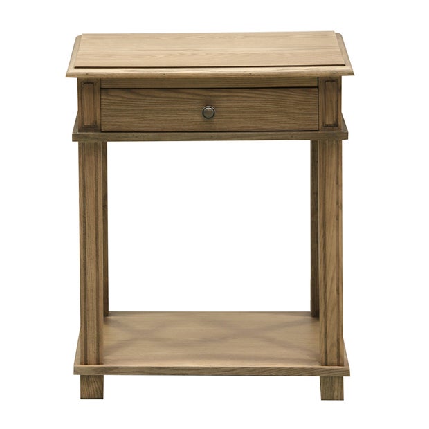 Harper Natural Oak Bedside Table