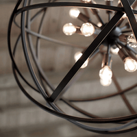 Halo Nest Pendant Light - Medium - Rouille (Coated Rust)