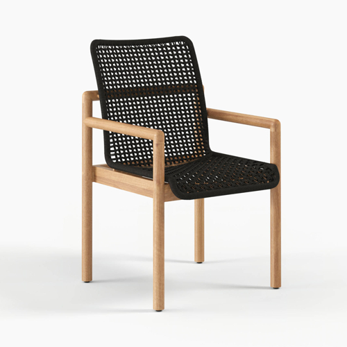 Devon Opito Outdoor Carver Chair - Graphite