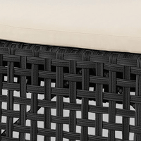 Artwood Orlando Outdoor Lounger - Classic Black
