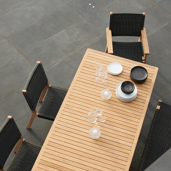 Devon Porter Teak Outdoor Dining Table - 2400