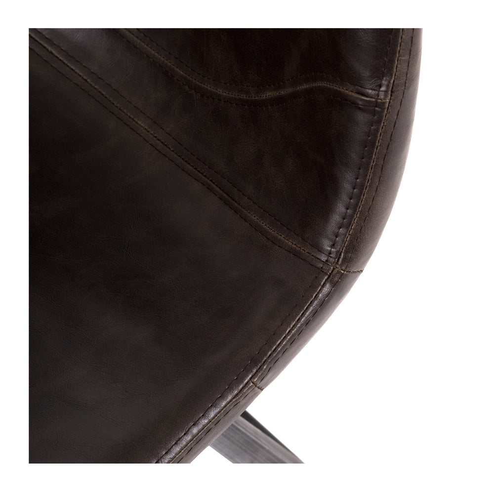 Ritz Barstool  - Vintage Dark Brown