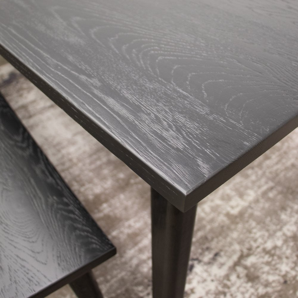 Vicchy Black Dining Table 