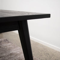 Vicchy Black Dining Table 